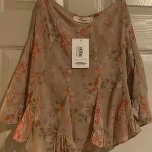 Molly green floral skort